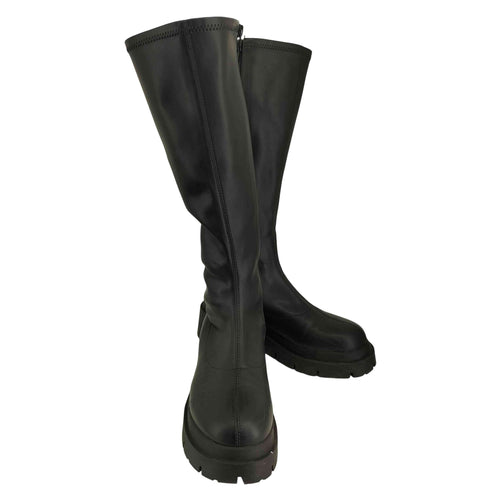 ヘザー Heather インヒールストレッチロングブーツ レディース L