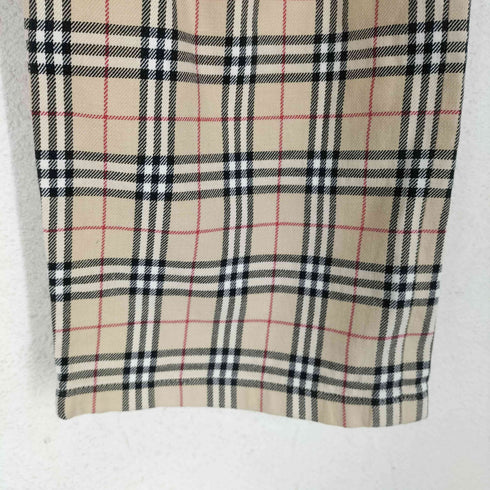 バーバリーブルーレーベル BURBERRY BLUE LABEL ノバチェックセミフレアパンツ レディース 38