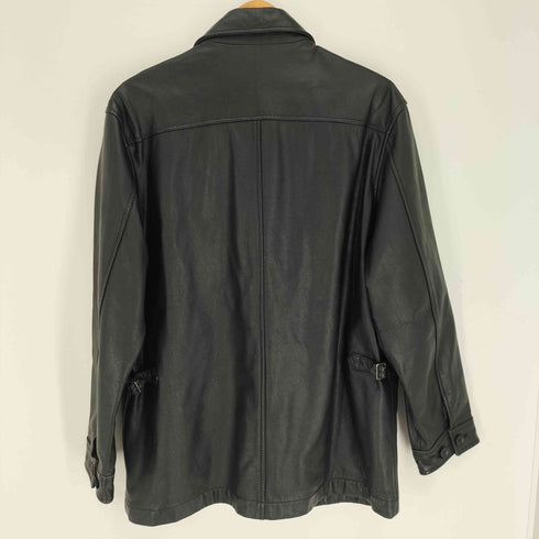 インターメッツォ INTERMEZZO 牛革 カウレザー サイドアジャスター レザー ジャケット メンズ JPN:M