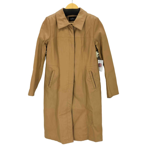 ENFAIR... ピッグレザースリムコート レディース 11AR