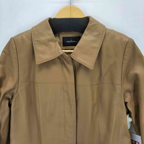 ENFAIR... ピッグレザースリムコート レディース 11AR