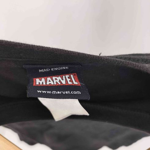 マーベル MARVEL キャラクターデザイン クルーネック半袖Tシャツ カットソー メンズ