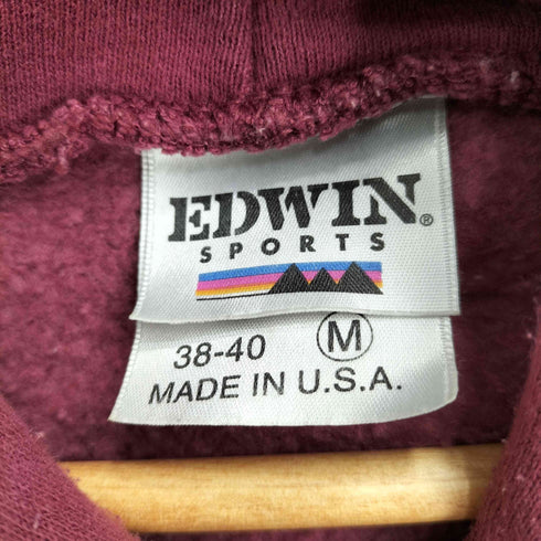 エドウィン EDWIN 90S SPORTS USA製 プルオーバーパーカー メンズ import:M