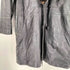 KAB BU CLOTHING ファー付き レザーコート メンズ