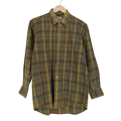 バーバリーズ BURBERRYS チェック柄1ポケットシャツ メンズ M