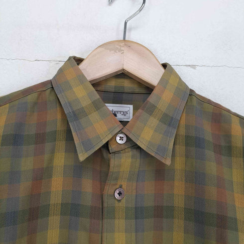 バーバリーズ BURBERRYS チェック柄1ポケットシャツ メンズ M