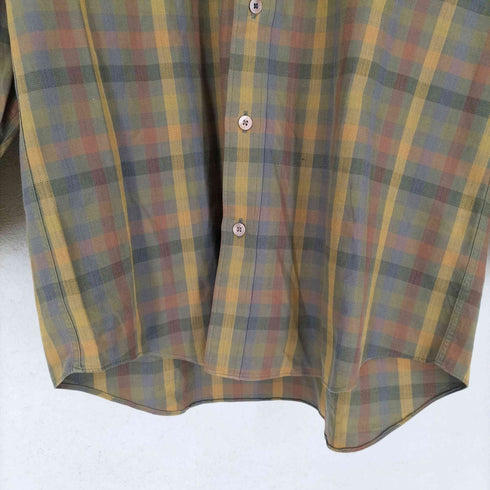 バーバリーズ BURBERRYS チェック柄1ポケットシャツ メンズ M