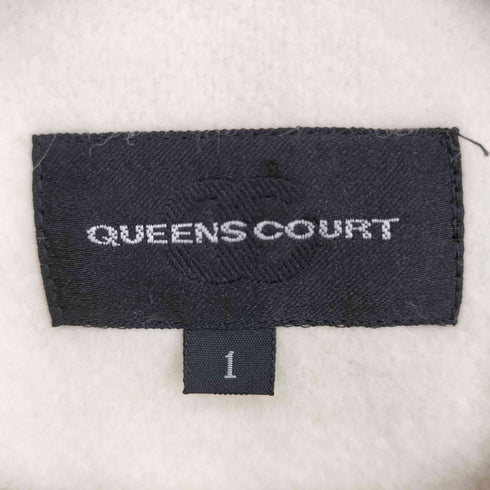 クイーンズコート QUEENS COURT ウール混コート レディース 1