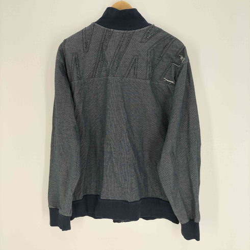 ナイキ NIKE 00S グレータグ スウッシュロゴ刺繍 バックパッチワークデザイン ブルゾン ジャケット メンズ import:XL