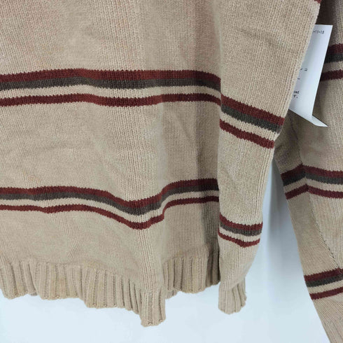 COMMONTAGE レイヤードデザイン コットン アクリルニットセーター メンズ M