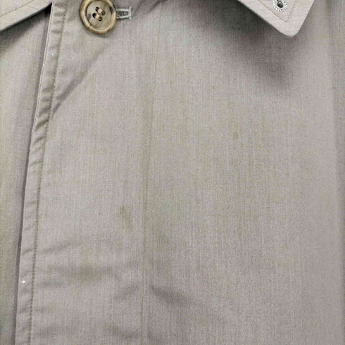 バーバリーズ BURBERRYS 比翼ステンカラーコート メンズ