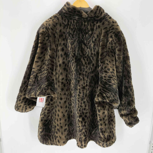 FUN FURS BY LA BABILANA レオパード フェイクファージャケット Y2K レディース M