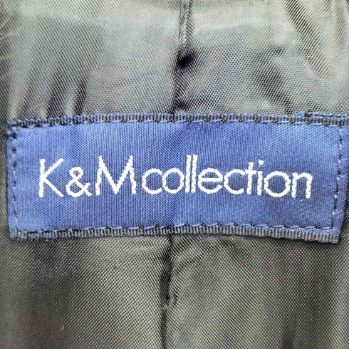 K&M collection ラムウール カシミヤ混 ファー付き チェスターコート レディース import:L