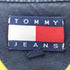 トミージーンズ tommy jeans 90s バックロゴ ラインテープ サイドジップ コットン シャツジャケット メンズ import:L