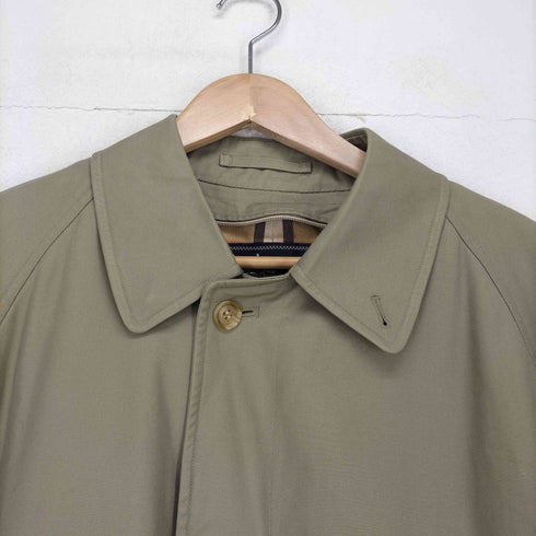 バーバリーズ BURBERRYS 裏地ノバチェック比翼ステンカラーコート メンズ 170