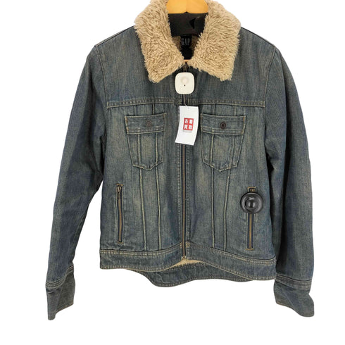 ギャップ Gap 00s OLD ボアランチデニムジャケット Y2K メンズ JPN:M