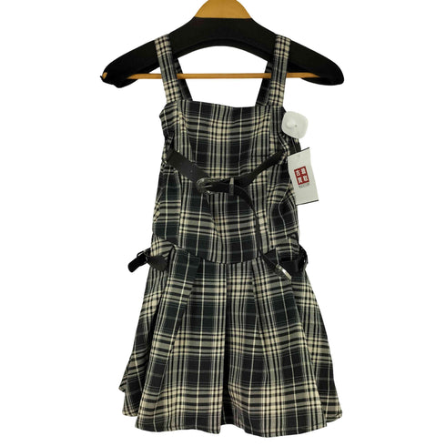 グレイル GRL チェック柄ベルトミニワンピース ショートパンツセットアップ レディース