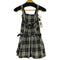 グレイル GRL チェック柄ベルトミニワンピース ショートパンツセットアップ レディース