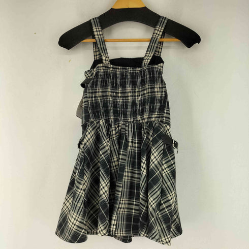 グレイル GRL チェック柄ベルトミニワンピース ショートパンツセットアップ レディース