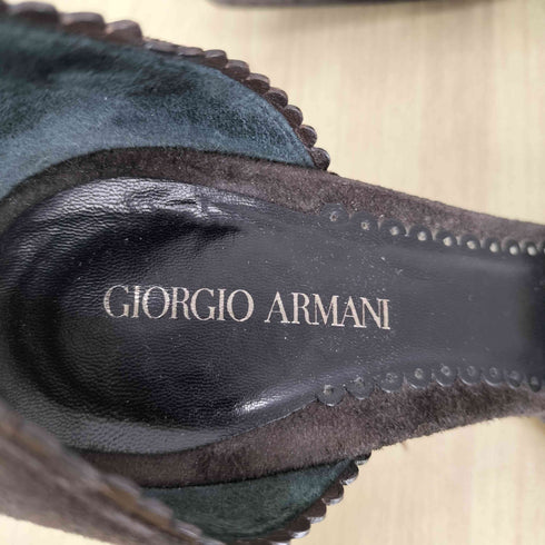 ジョルジオアルマーニ Giorgio Armani リボンデザインヒールパンプス レディース 35 1/2