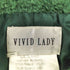 VIVID LADY フランス製 プードルファー ノーカラージャケット レディース 40