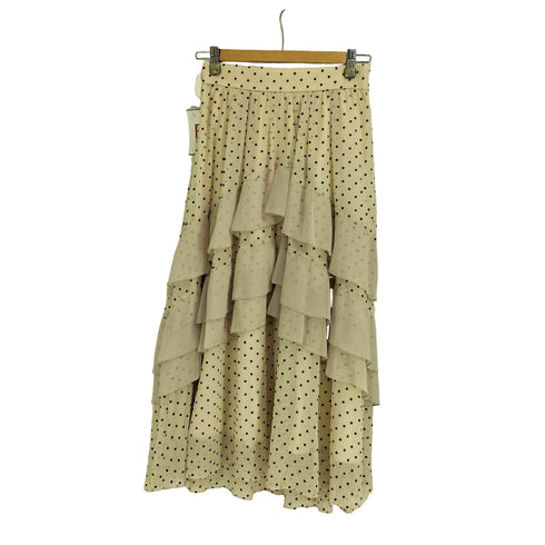 ジルバイジルスチュアート JILL by JILLSTUART ドットシフォンティアードスカート レディース JPN:0