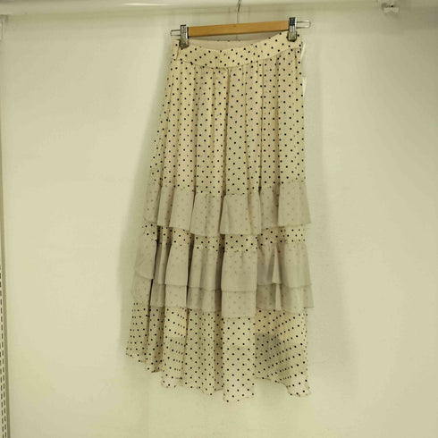 ジルバイジルスチュアート JILL by JILLSTUART ドットシフォンティアードスカート レディース JPN:0