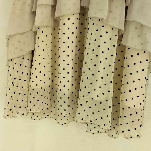 ジルバイジルスチュアート JILL by JILLSTUART ドットシフォンティアードスカート レディース JPN:0