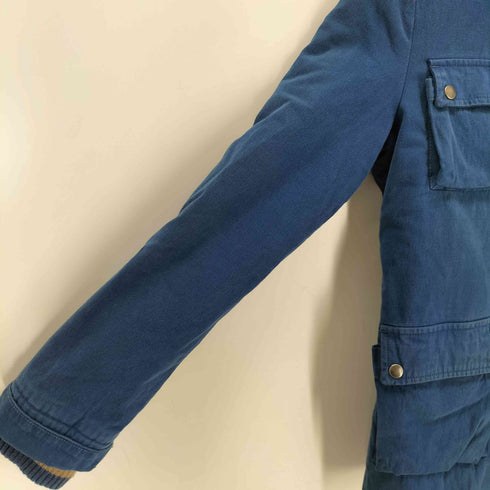 ディーゼル DIESEL ピンバッチ ハイネックミドルジャケット レディース S