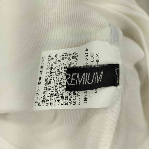 スプレイプレミアム SPRAY PREMIUM サイドシャリーリングネックスタッズカットソー レディース