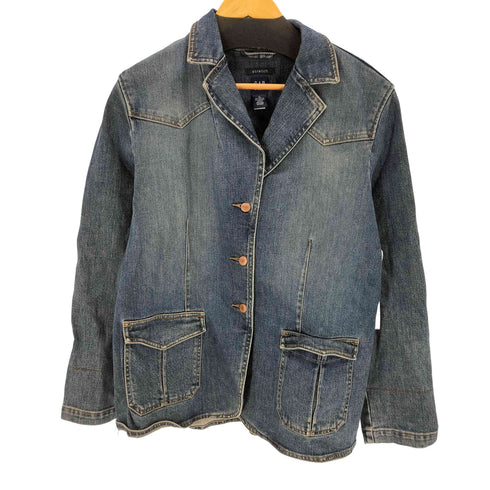 ギャップ Gap 00s OLD STRETCH ウエスタンヨーク デニムジャケット レディース XL