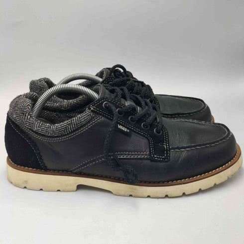 バンズ VANS レザー チェック モカシン シューズ メンズ JPN:27.5