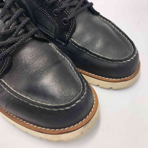 バンズ VANS レザー チェック モカシン シューズ メンズ JPN:27.5