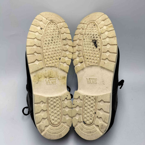 バンズ VANS レザー チェック モカシン シューズ メンズ JPN:27.5