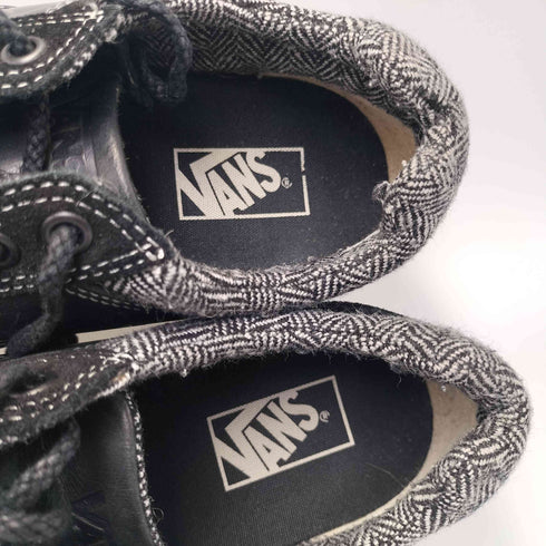 バンズ VANS レザー チェック モカシン シューズ メンズ JPN:27.5