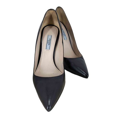 プラダ PRADA ピンヒールパンプス レディース 36 1/2