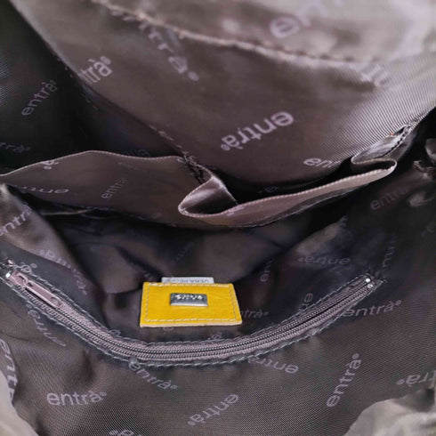 ENTRA 2WAY レザーショルダーバッグ レディース