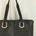 LC LEATHER ベルトスタッズステッチデザイン リアルレザートートバッグ レディース