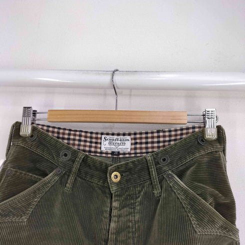 ショットブロス SCHOTT BROS. 細畝 コーデュロイパンツ レディース 28