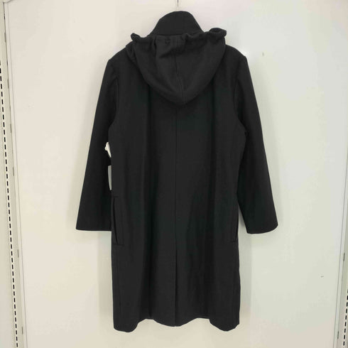 BRAIN STORM ウールレーヨン フーデッド ダブルジップコート メンズ