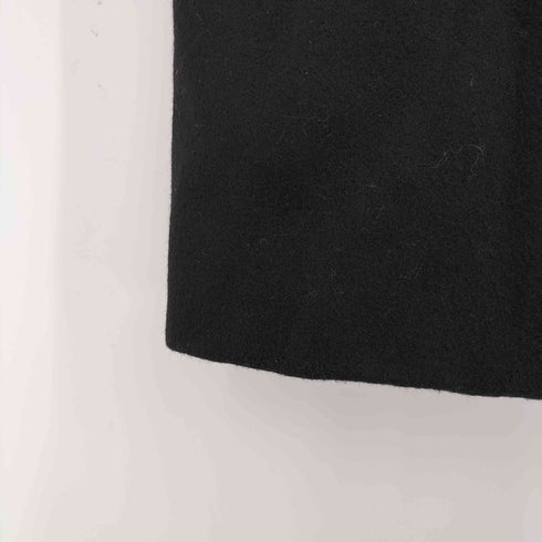 BRAIN STORM ウールレーヨン フーデッド ダブルジップコート メンズ