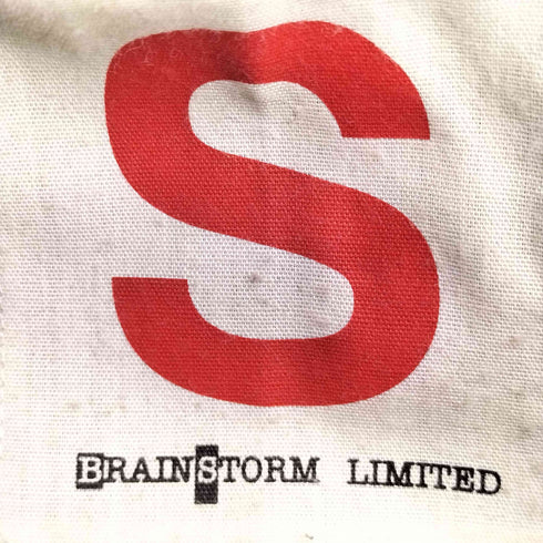 BRAIN STORM ウールレーヨン フーデッド ダブルジップコート メンズ