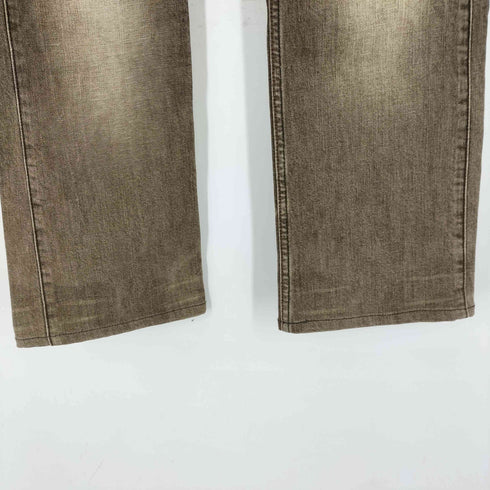 ニコルクラブフォーメン NICOLE CLUB FOR MEN パイソン デザインブーツカットデニムパンツ Y2K メンズ 44