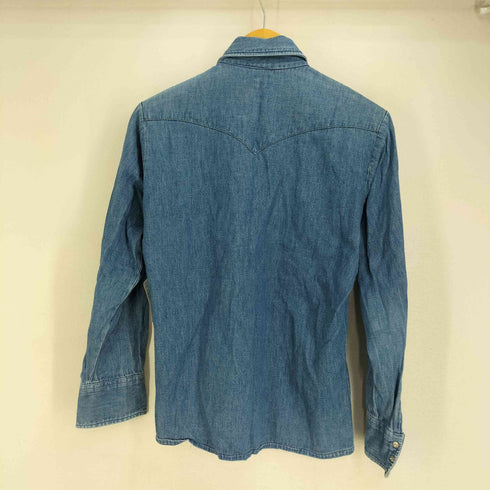 リー Lee 70S デニム ウエスタンシャツ レディース 14 1/2