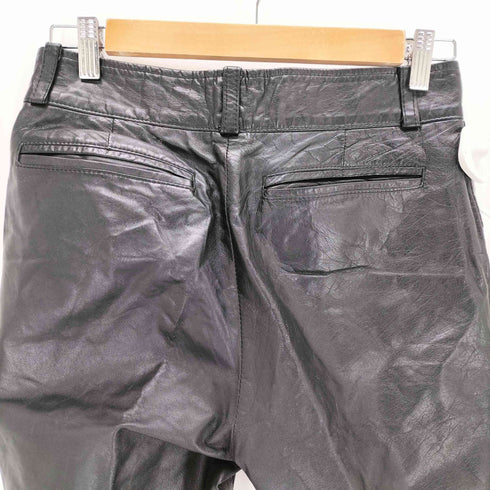 YZIP カウレザーパンツ レディース 76