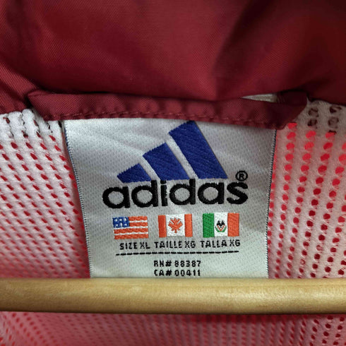 アディダス adidas 90S ロゴ刺繍ナイロンジャケット メンズ