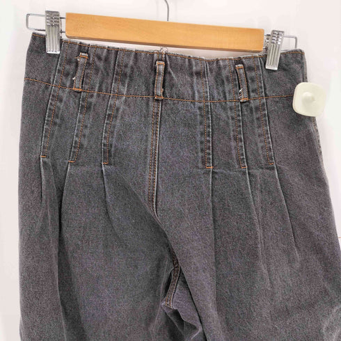 THE GREAT PLAINS ハイウエスト ブラックデニムパンツ レディース 3