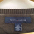 トミーヒルフィガー TOMMY HILFIGER ロゴ刺繍 Vネック アーガイル ニット メンズ import:L