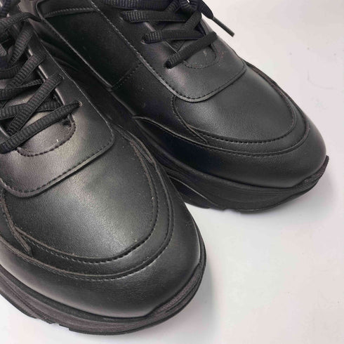 エイソス asos レザー 厚底ソール ローカット スニーカー メンズ