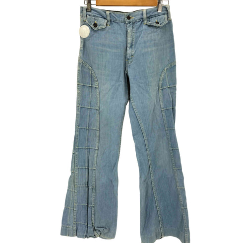 90s BRANDED LION ステッチデザイン ベルボトム メンズ 33